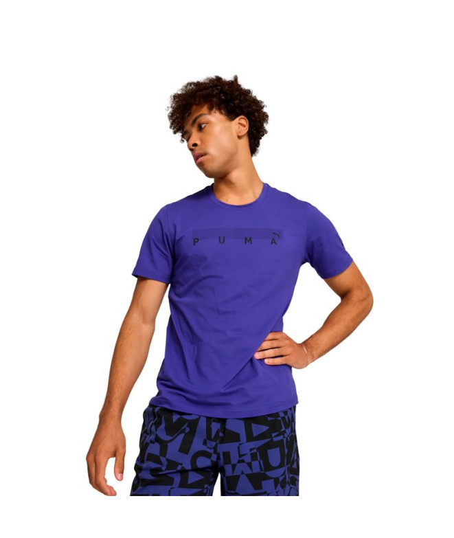 Camiseta Homem Puma Energy Cloudspun Azul