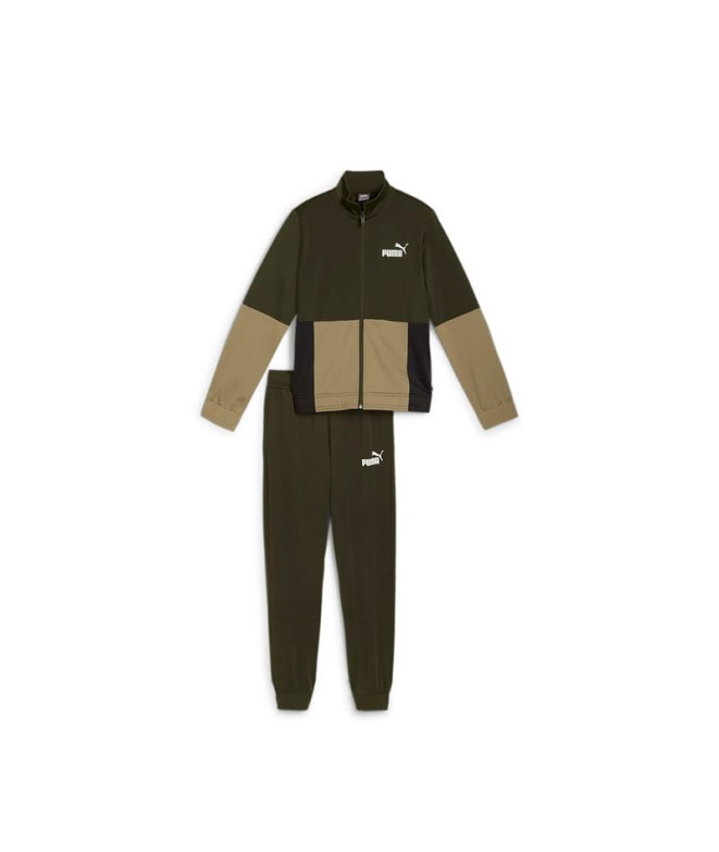 Chándal Puma Colorblock Poly Suit Cl Niño