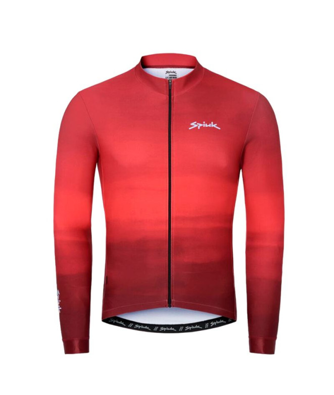 Maillot de ciclismo Spiuk Top Ten Hombre Rojo