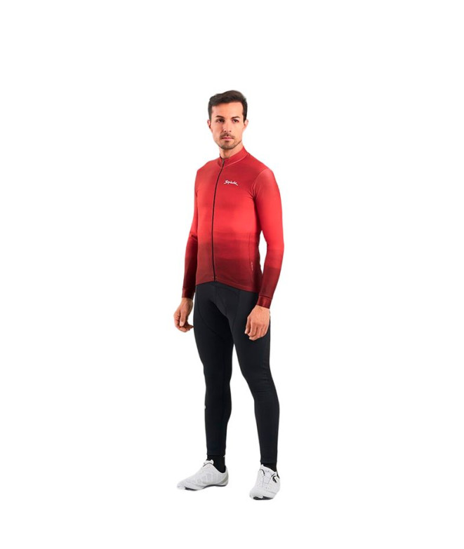 Maillot de ciclismo Spiuk Top Ten Homem Vermelho