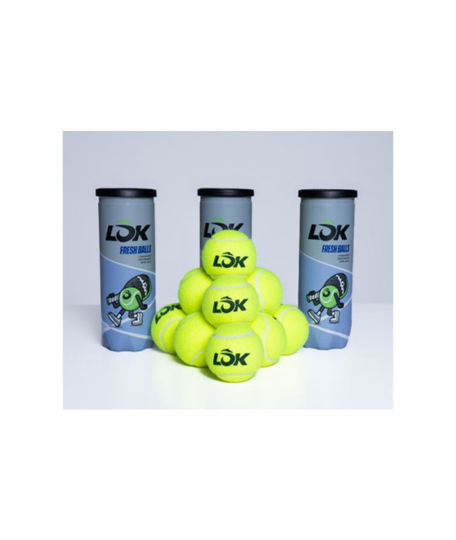 Balles de pádel Lok Fresh Balls