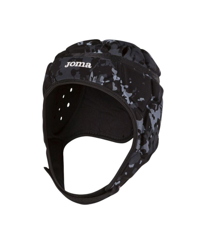Casco de rugby de protección Negro