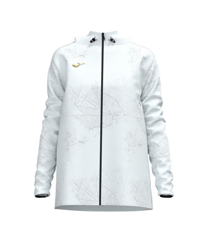 Chubasquero Joma R-Night Branco Menina