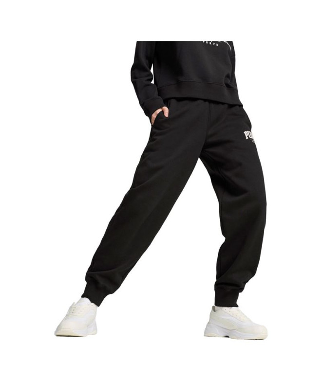 Pantalones Puma Squad Pants Fl Mujer Negro
