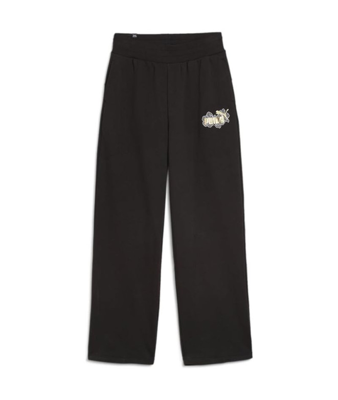 Pantalons Femme Puma Essentials+ Class Act Pants Fl Black