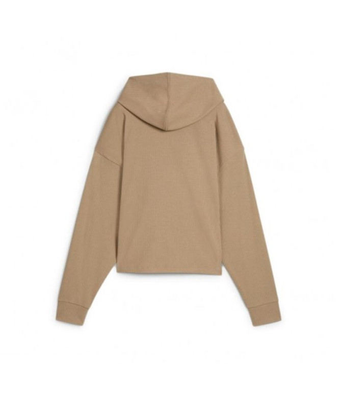 Sweat Femme Puma Essentials Elevated Brown