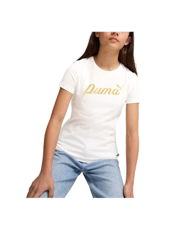 Camiseta Menina Puma Essentials+ Script...