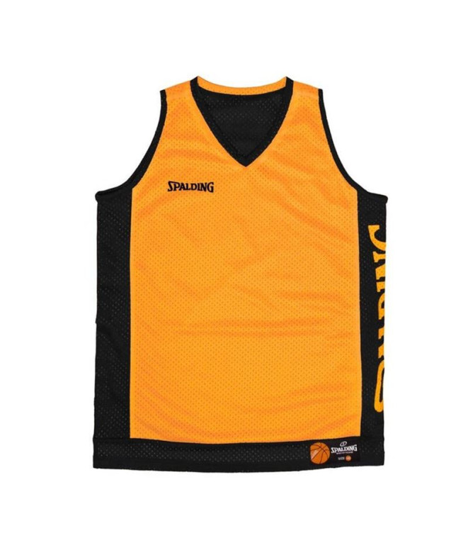 Camiseta de Baloncesto Spalding Reversible Tank Hombre Mango Sorb/Negro