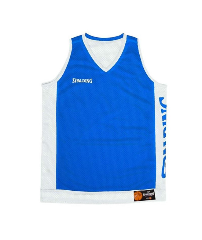 Camiseta de Baloncesto Spalding Reversible Tank Hombre Royal/Blanco