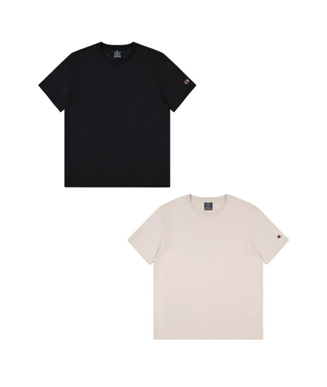 Camiseta Champion 2Pack Crew-Neck Hombre