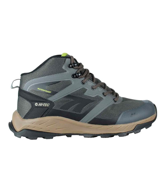 Botas de montagne Hi-Tec Toubkal Mid Wp Olive/Taupe/Chartreuse Homme