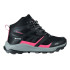 Botas de montanha Hi-Tec Toubkal Mid Wp Preto/Cinza/Gerânio Mulher