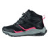 Botas de montanha Hi-Tec Toubkal Mid Wp Preto/Cinza/Gerânio Mulher