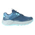 Sapatilhas Trail Hi-Tec de Geo Fuse Grisaille/Pedra Branca/Azul Canal Mulher