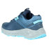 Sapatilhas Trail Hi-Tec de Geo Fuse Grisaille/Pedra Branca/Azul Canal Mulher