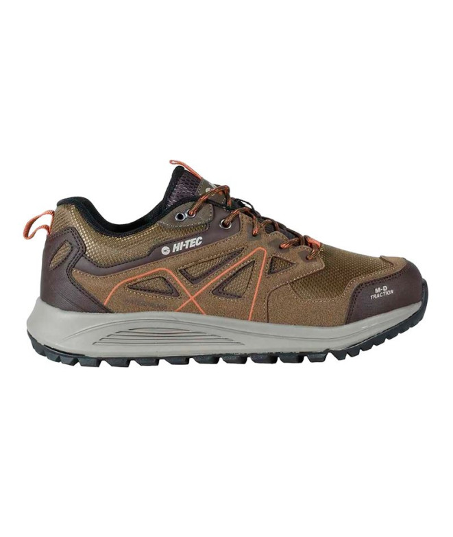 Botas de montaña Hi-Tec Tambre Low Wp Teak/Chocolate/Cinnamon Stick Hombre