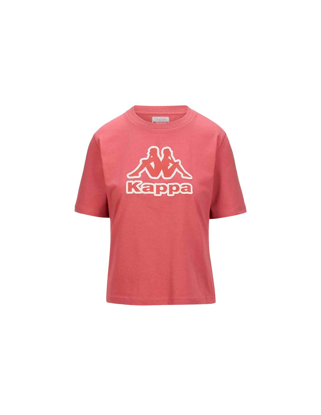 Camiseta Kappa Fabra Tee Mujer Rosa