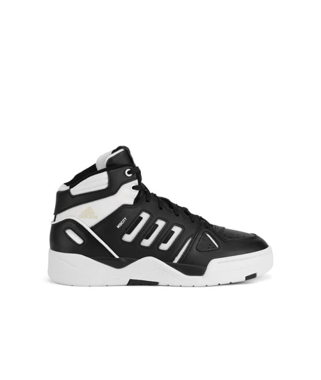 Sapatilhas Basquetebol adidas Infantil de Midcity Mid Black