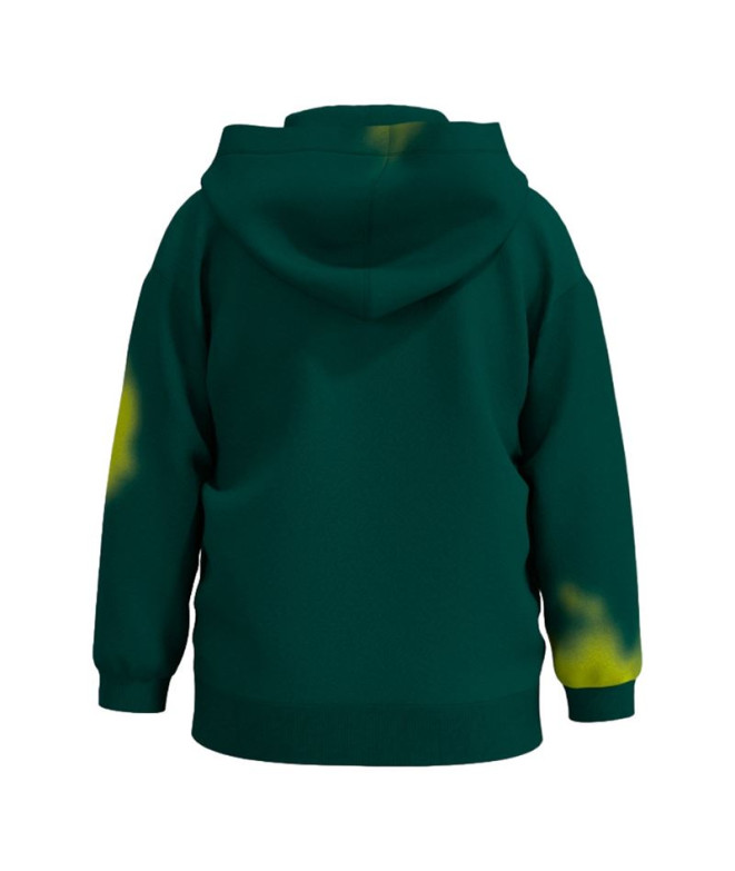 Moletom Joma Infantil Capuz Novo Metaverso Verde