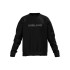 Sudadera de Fitness Mizuno Athletics Graphic Crew Hombre Negro