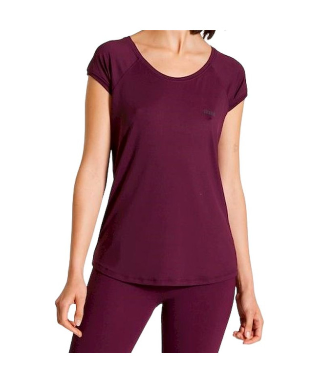 Camiseta Fitness Mulher de Ditchil Ease Ruby