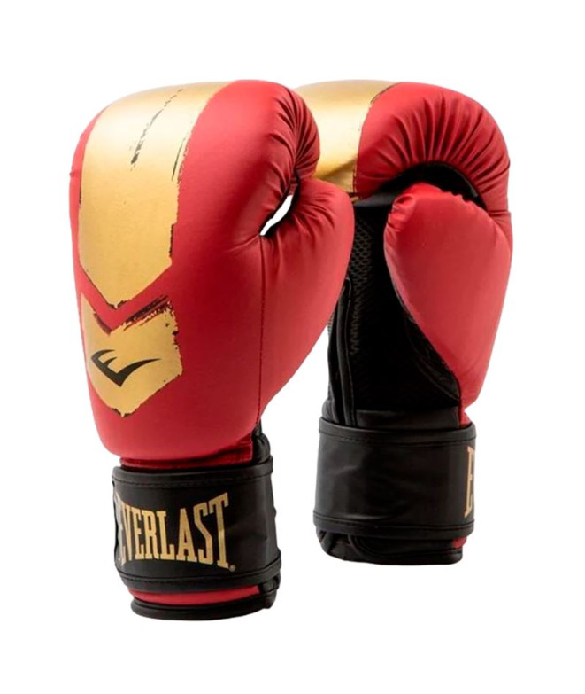 Gants Boxes de Everlast Gant de boxe Prospect 2 Rouge/Or