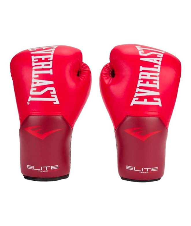 Guantes de Boxeo Everlast Elite 2 Boxing Gloves Burdeos