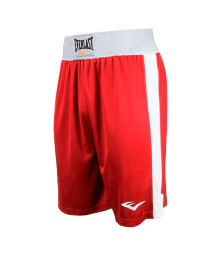 Pantalón de Boxeo Everlast Boxing Trunks 23 In Rojo/Blanco