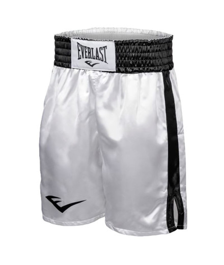 Pantalón de Boxeo Everlast Boxing Trunks 23 In Blanco/Negro Pantalón de Boxeo Everlast Boxing Trunks 23 In Blanco/Negro