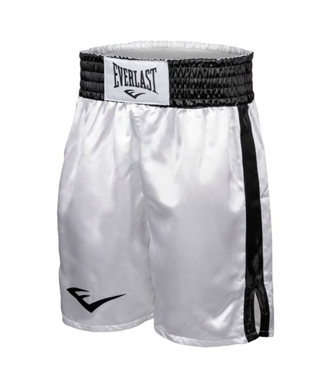 Pantalon Boxes from Everlast Boxing Trunks 23 In White/Black