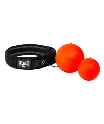 Everlast Powerlock Reflex Ball Rojo