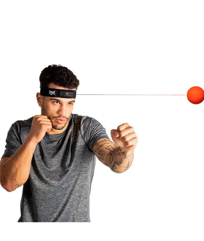 Everlast Powerlock Reflex Ball Vermelho