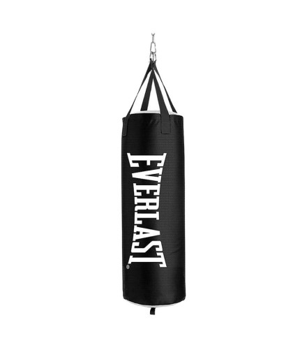 Saco de Boxe Everlast Core Blk Polycanvas 11X36 com...