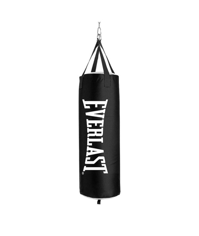 Boxe Everlast Core Blk Polycanvas 11X36 com saco preto Carbineer