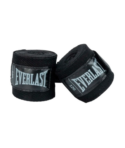 Vendas de Boxe Everlast Core 120" Handwraps Preto