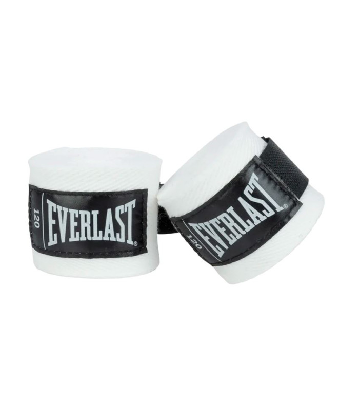 Bandages Boxes de Everlast Core 120" Handwraps White