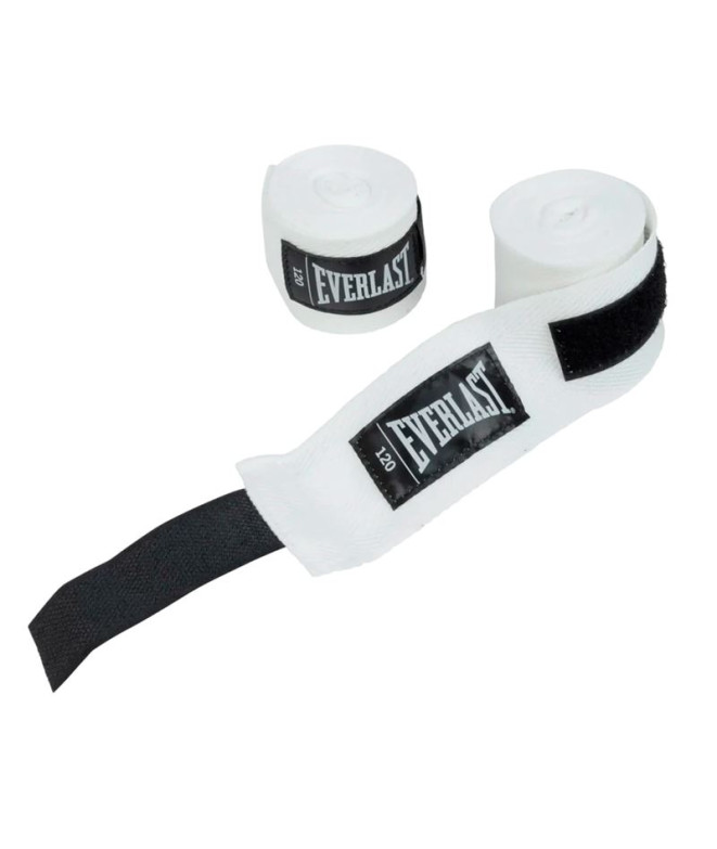 Vendas de Boxe Everlast Core 120" Handwraps Branco