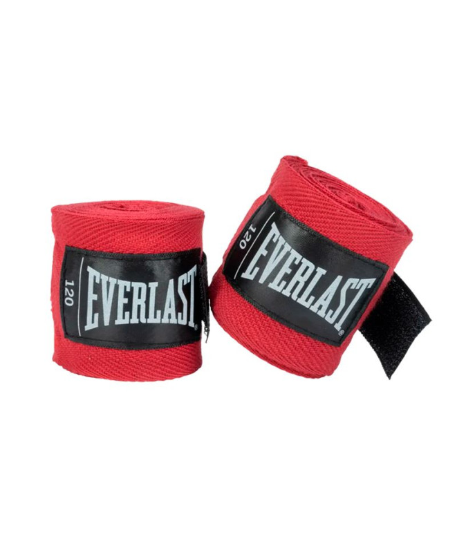 Bandages Boxes de Everlast Core 120" Handwraps Rouge