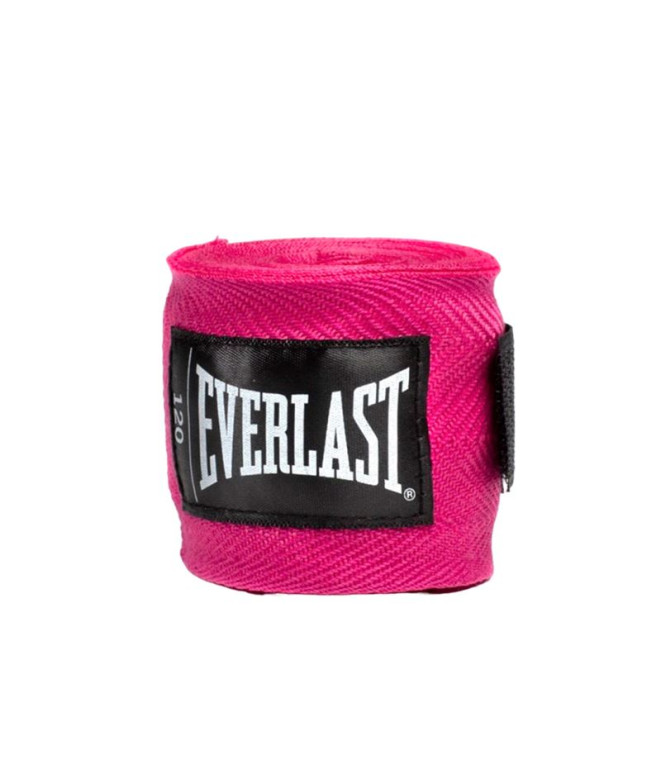 Vendas de Boxeo Everlast Core 120" Handwraps Rosa