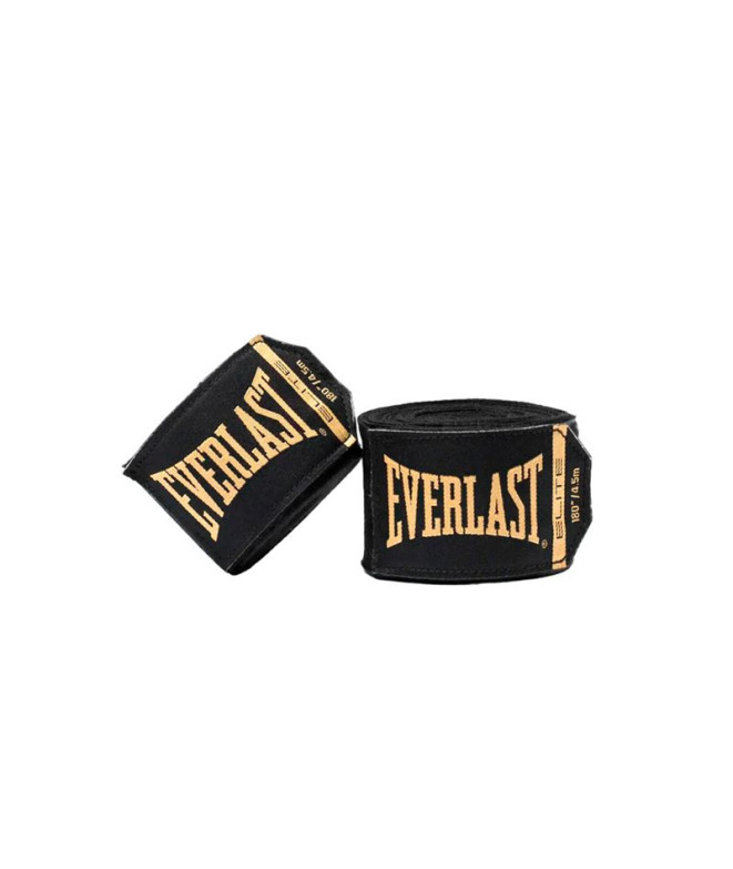Vendas de Boxeo Everlast Elite Handwraps Negro