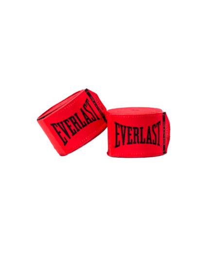 Vendas de Boxe Everlast Elite Handwraps Vermelho