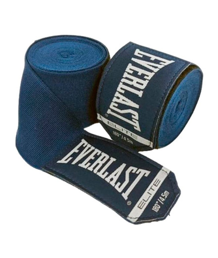 Vendas de Boxe Everlast Elite Handwraps Navy