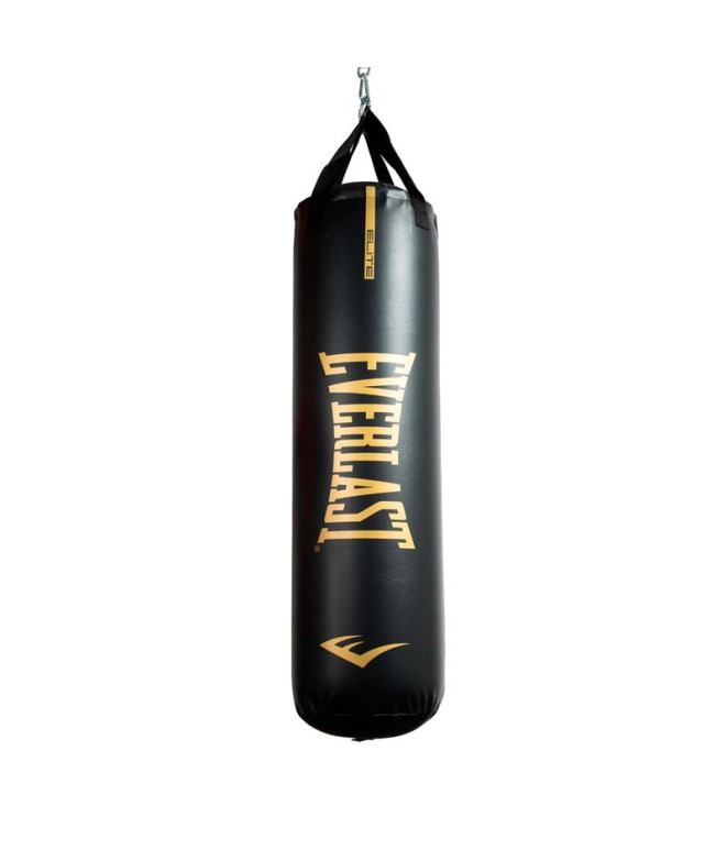 Boxe Saco Everlast Elite Nevatear Blk/Gld 13X40 Preto/Dourado