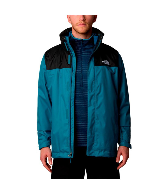 Casaco Montanha The North Face Homem by Evolve II Triclimate Azul