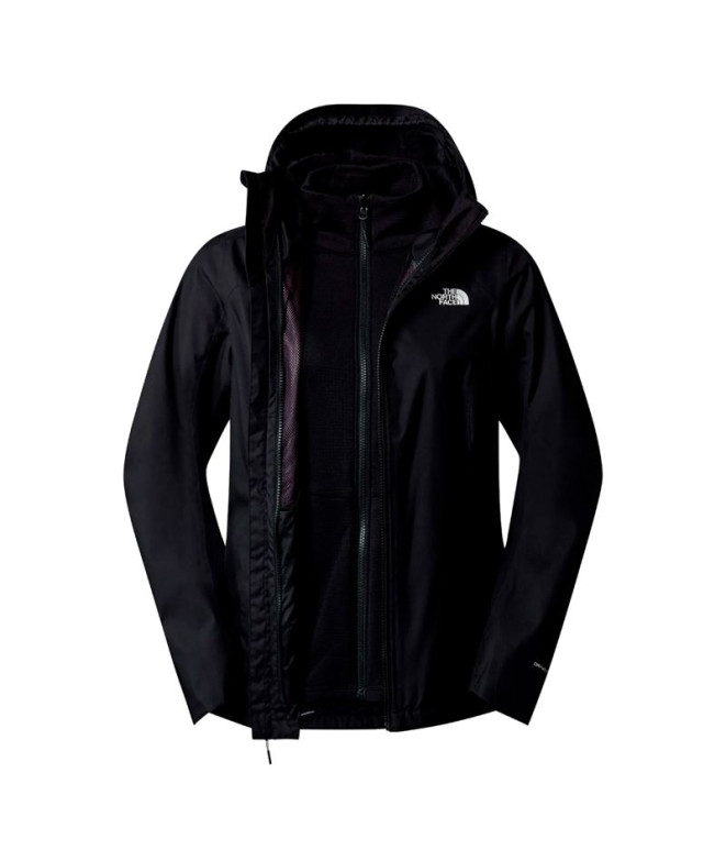 Chaqueta de Montaña The North Face Quest Triclimate Negro Mujer