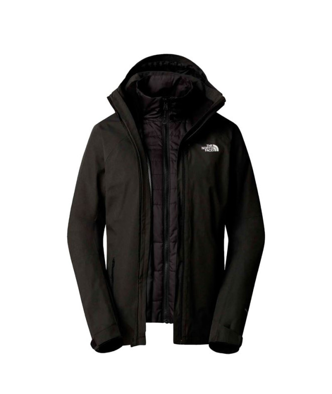 Casaco Montanha The North Face from Inlux Triclimate Black Heather Mulher