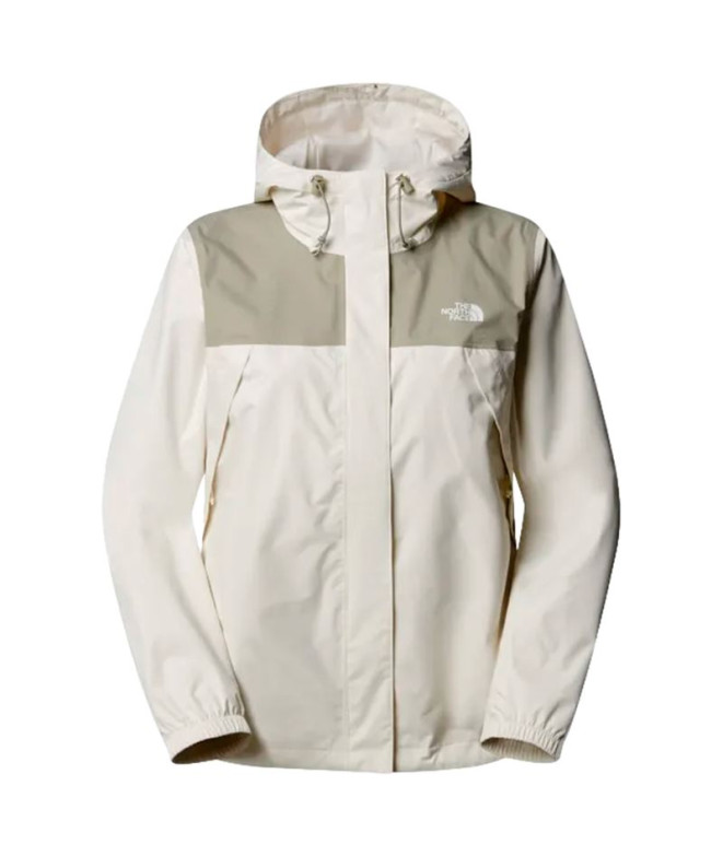 Casaco Montanha The North Face de Antora White Dune/Clay Grey Mulher