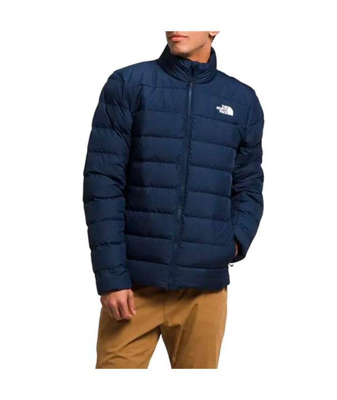 Casaco Montanha The North Face por Aconcagua 3 Cimeira Azul Marino Homem