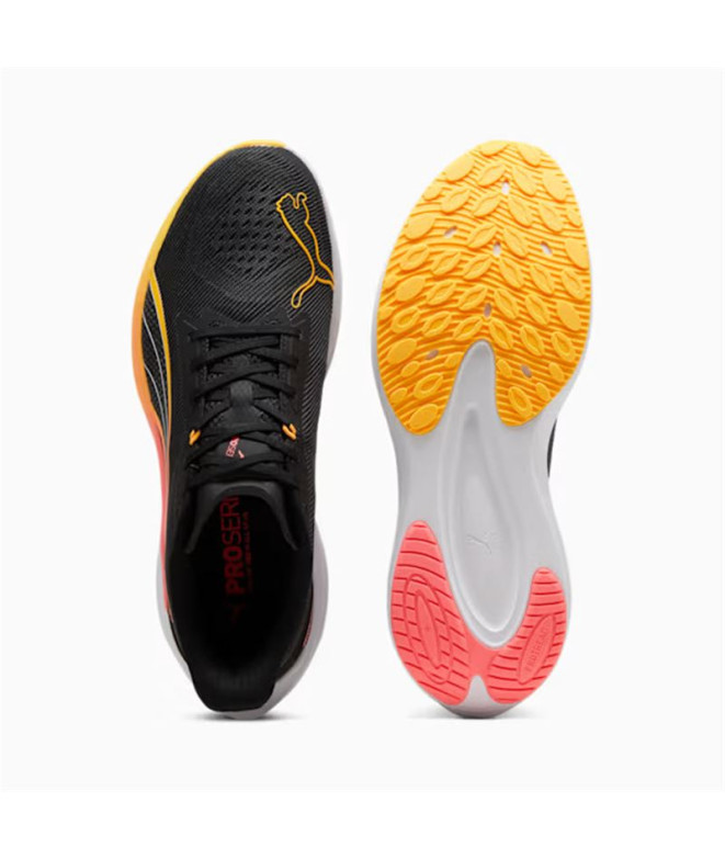 Chaussures Running de Puma Darter Pro Black-Sun...