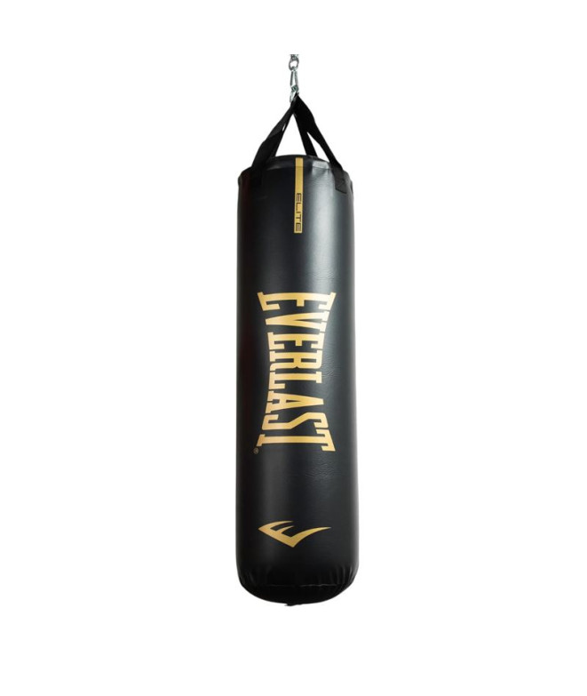 Boxe Saco Everlast Elite Nevatear Blk/Gld 13X46 Preto/Dourado